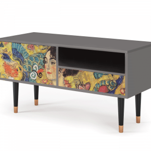 Sideboard - STORYZ - T3 Lady with Fan by Klimt - Grey