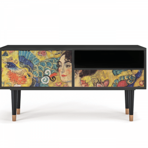 Sideboard - STORYZ - T3 Lady with Fan by Klimt - Antracite