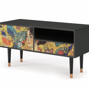 Sideboard - STORYZ - T3 Lady with Fan by Klimt - Antracite