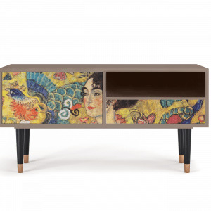 Sideboard - STORYZ - T3 Lady with Fan by Klimt - Latte