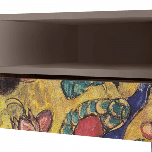 Sideboard - STORYZ - T3 Lady with Fan by Klimt - Latte
