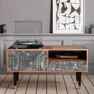 Sideboard - STORYZ - T3 View of the Piazza - Walnut