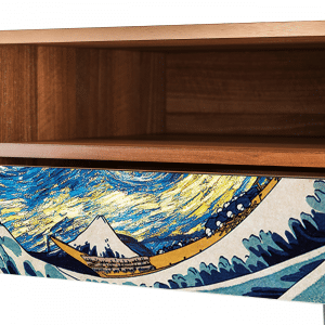 Sideboard - STORYZ - T3 Great Wave - Walnut