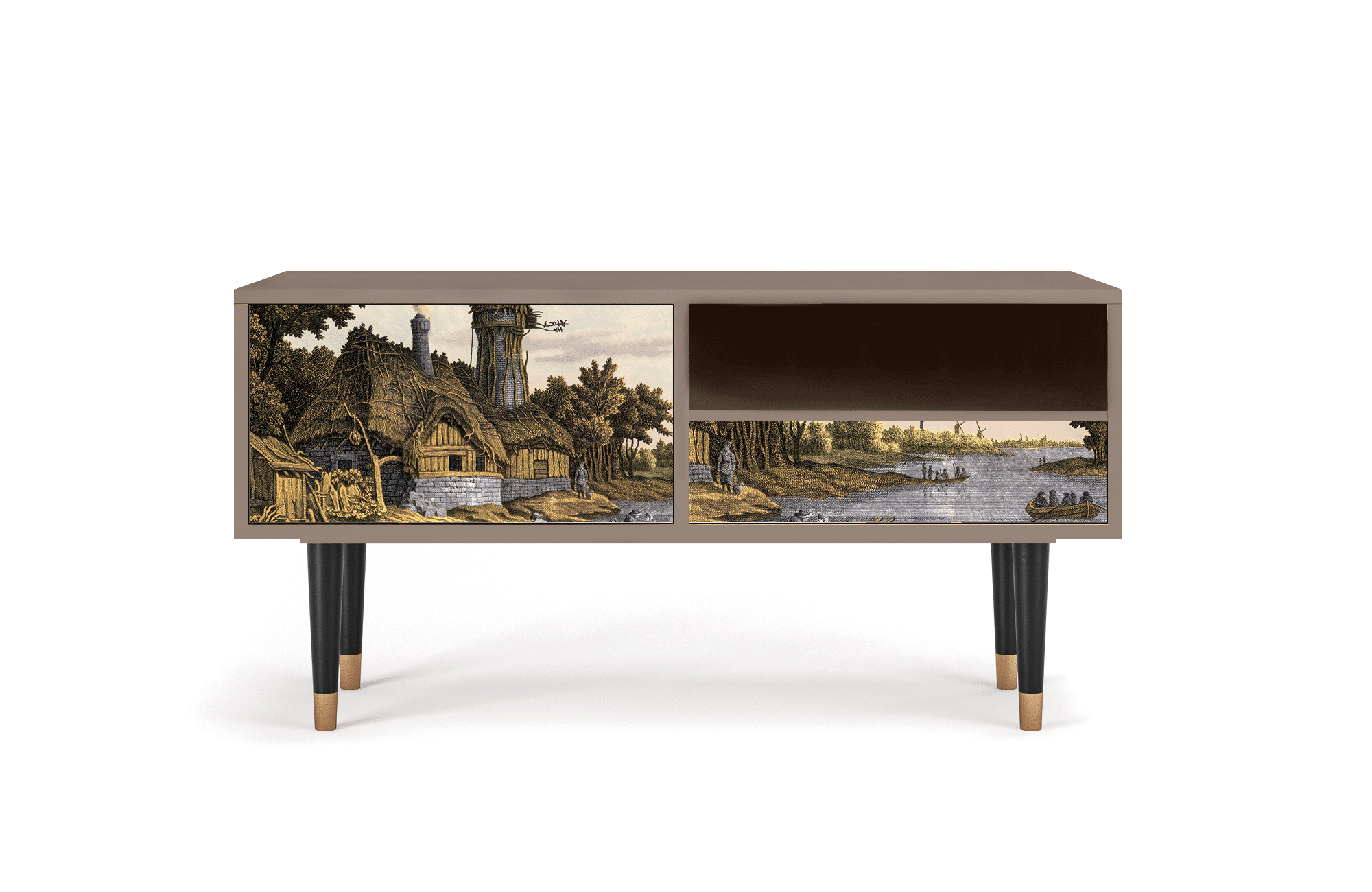 Sideboard – STORYZ – T3 Mill along a River – Latte Sideboard - STORYZ - T3 Mill along a River - Latte