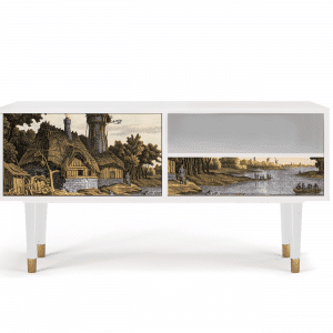 Sideboard - STORYZ - T3 Mill along a River - White