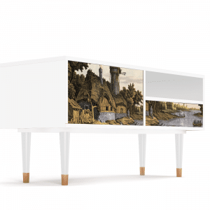 Sideboard - STORYZ - T3 Mill along a River - White