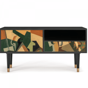 Sideboard - STORYZ - T3 Glass and Checkerboard - Antracite