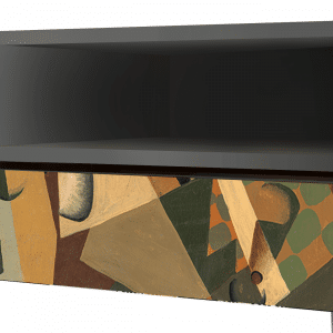 Sideboard - STORYZ - T3 Glass and Checkerboard - Antracite