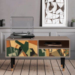 Sideboard - STORYZ - T3 Glass and Checkerboard - Latte