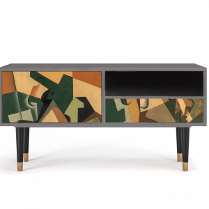 Sideboard - STORYZ - T3 Glass and Checkerboard - Sand