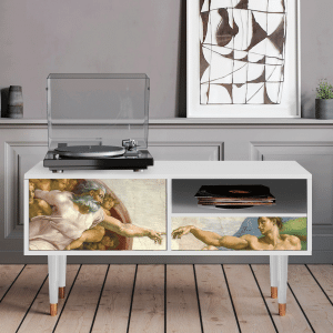 Sideboard - STORYZ - T3 The Creation of Adam - White
