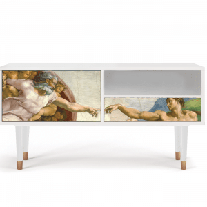 Sideboard - STORYZ - T3 The Creation of Adam - White