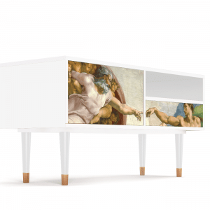 Sideboard - STORYZ - T3 The Creation of Adam - White