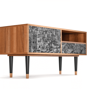 Sideboard - STORYZ - T3 Bird Dropping - Walnut