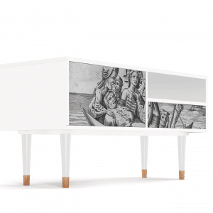 Sideboard - STORYZ - T3 Blau Schuyte - White