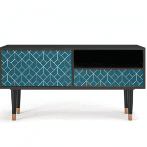 Sideboard - STORYZ - T3 Turquoise Geometry - Antracite