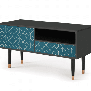 Sideboard - STORYZ - T3 Turquoise Geometry - Antracite