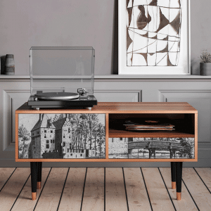 Sideboard - STORYZ - T3 Castle with Bridge - Walnut