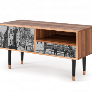 Sideboard - STORYZ - T3 Castle with Bridge - Walnut