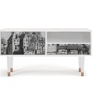 Sideboard - STORYZ - T3 Castle with Bridge - White