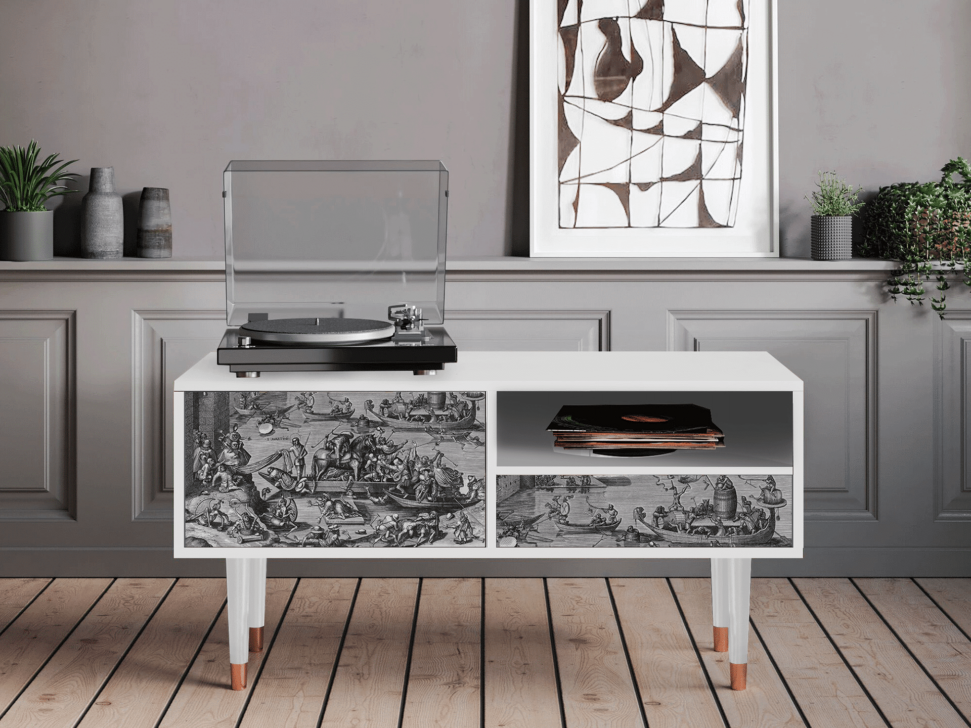 Sideboard - STORYZ - T3 Saint Martin - White Sideboard - STORYZ - T3 Saint Martin - White