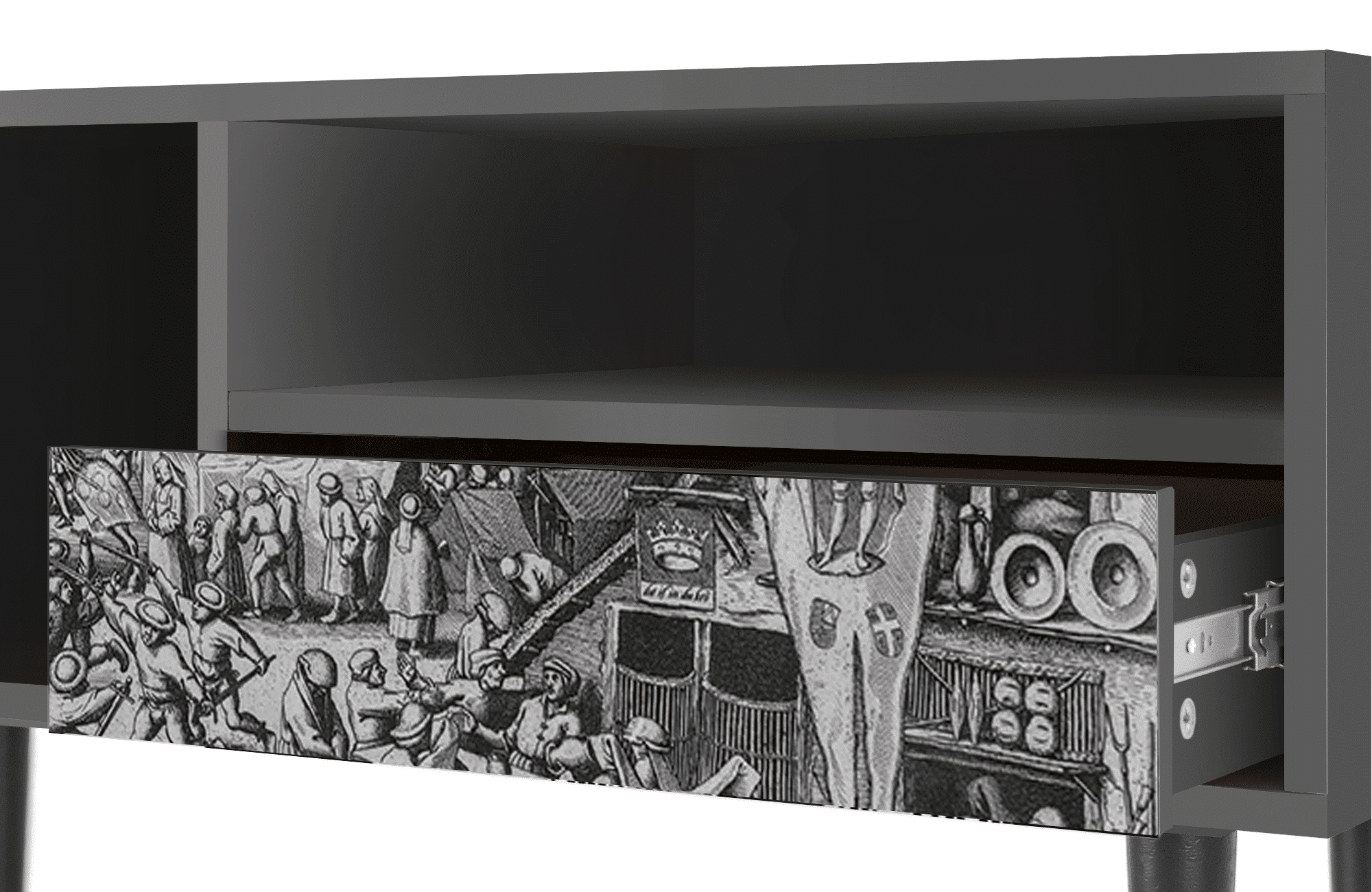 Sideboard – STORYZ – T3 The Festival of Saint – Antracite Sideboard - STORYZ - T3 The Festival of Saint - Antracite