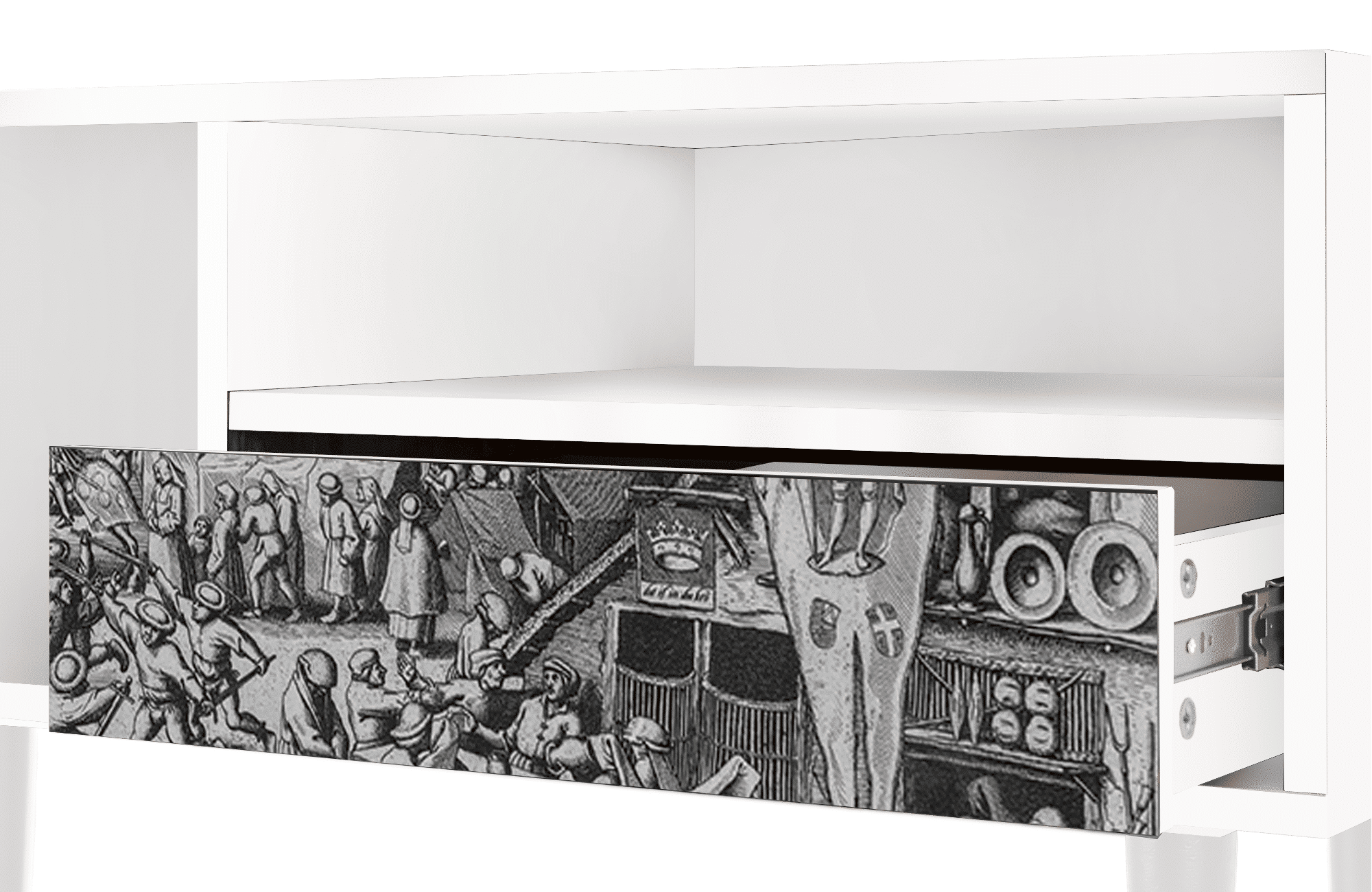 Sideboard – STORYZ – T3 The Festival of Saint – White Sideboard - STORYZ - T3 The Festival of Saint - White