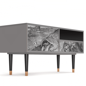 Sideboard - STORYZ - T3 Big Fish Eat Little - Grey