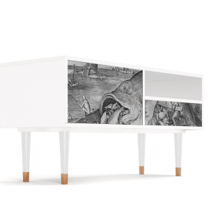 Sideboard - STORYZ - T3 Big Fish Eat Little - White