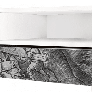 Sideboard - STORYZ - T3 Big Fish Eat Little - White