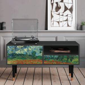 Sideboard - STORYZ - T3 Poppy field by van Gogh - Antracite