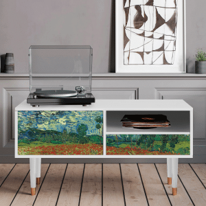 Sideboard - STORYZ - T3 Poppy field by van Gogh - White
