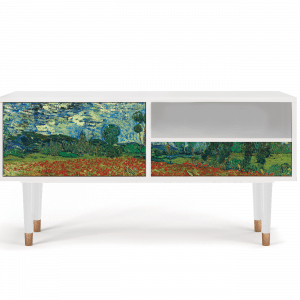 Sideboard - STORYZ - T3 Poppy field by van Gogh - White