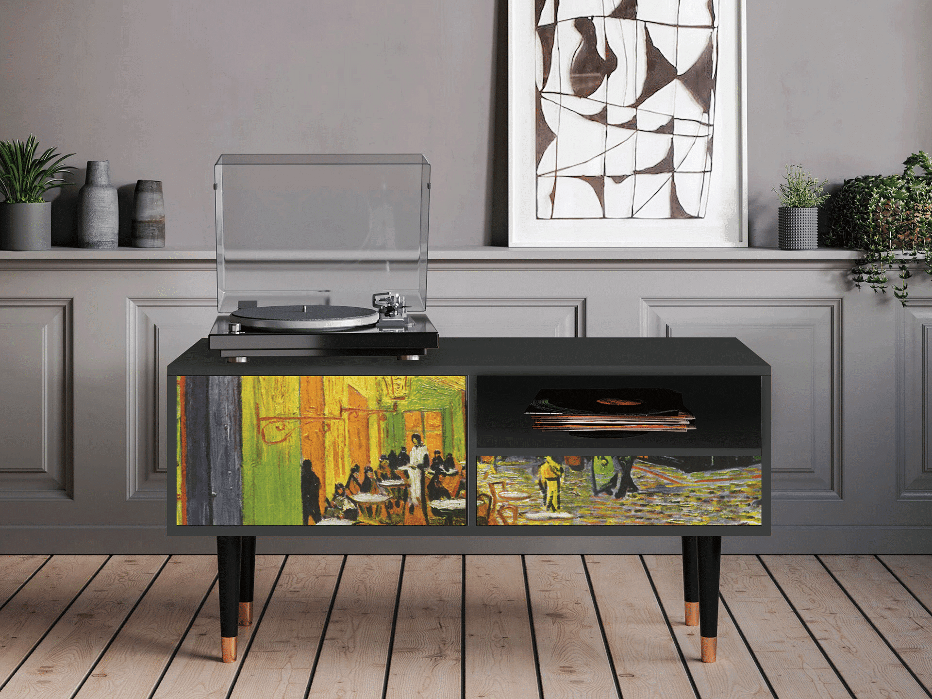 Sideboard - STORYZ - T3 Café Terrace at Night - Antracite