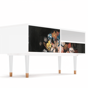 Sideboard - STORYZ - T3 Still Life with Flowers - White