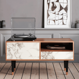 Sideboard - STORYZ - T3 Milk Marble - Walnut
