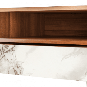 Sideboard - STORYZ - T3 Milk Marble - Walnut