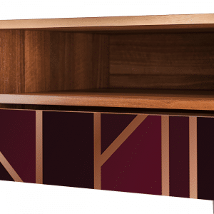 Sideboard - STORYZ - T3 Burgundy Jewelery - Walnut