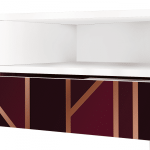 Sideboard - STORYZ - T3 Burgundy Jewelery - White