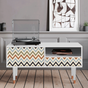 Sideboard - STORYZ - T3 Bright Ripple - White