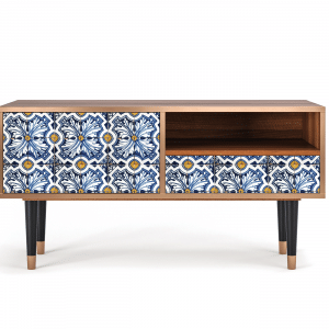 Sideboard - STORYZ - T3 Lovely Cornflowers - Walnut
