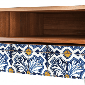 Sideboard - STORYZ - T3 Lovely Cornflowers - Walnut