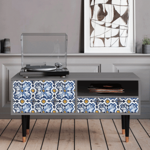 Sideboard - STORYZ - T3 Lovely Cornflowers - Grey