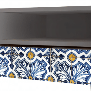 Sideboard - STORYZ - T3 Lovely Cornflowers - Grey