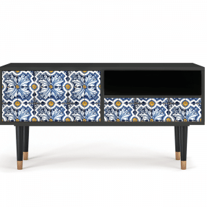 Sideboard - STORYZ - T3 Lovely Cornflowers - Antracite