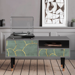 Sideboard - STORYZ - T3 Magnificent Water Lily - Grey