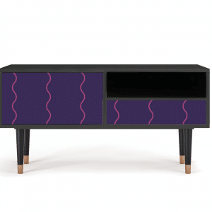 Sideboard - STORYZ - T3 Grape Maccaroni - Antracite