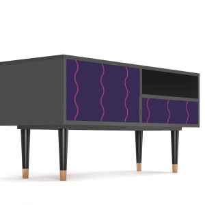 Sideboard - STORYZ - T3 Grape Maccaroni - Antracite