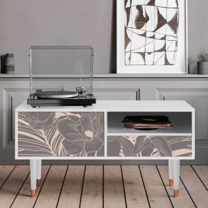 Sideboard - STORYZ - T3 Issabelline Flower - White