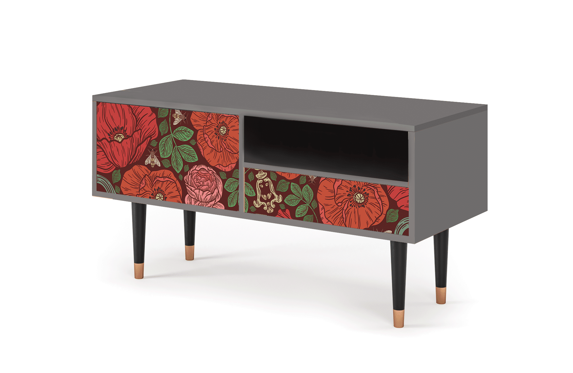 T3_74_002 Sideboard - STORYZ - T3 Poppy Garden - Grey